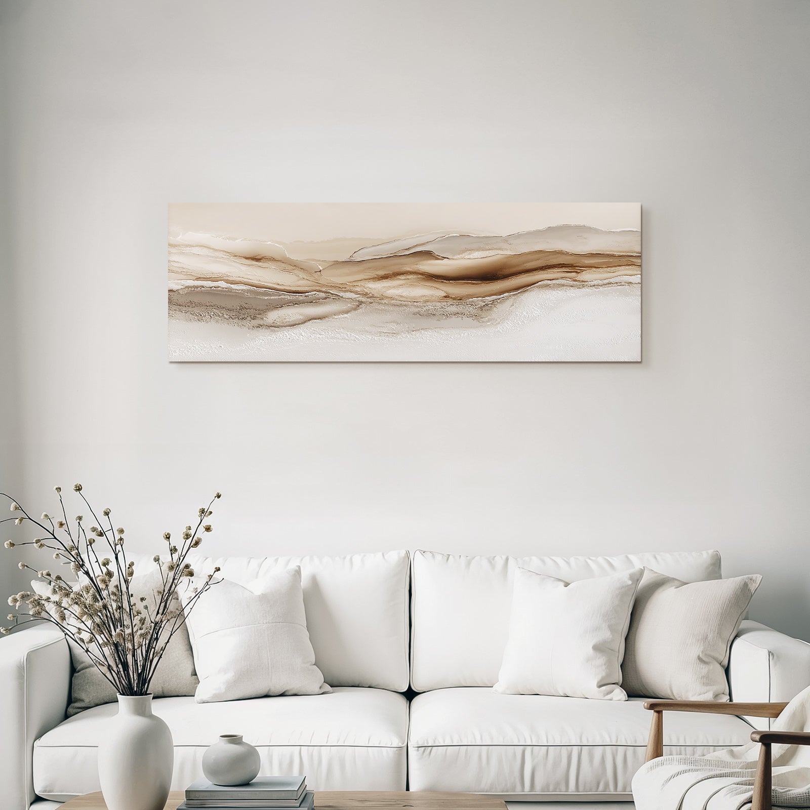 Abstract Design Neutral Tonal Landscapes
