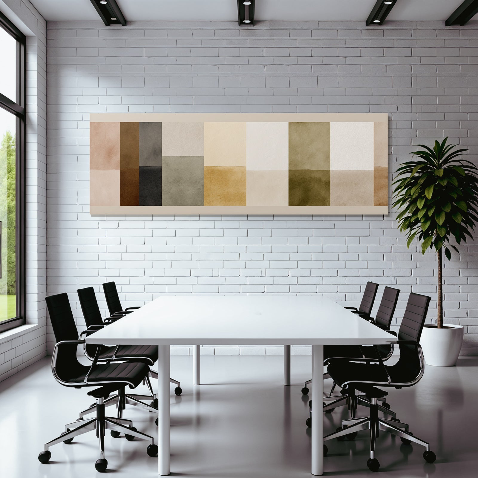 Color palettes watercolors