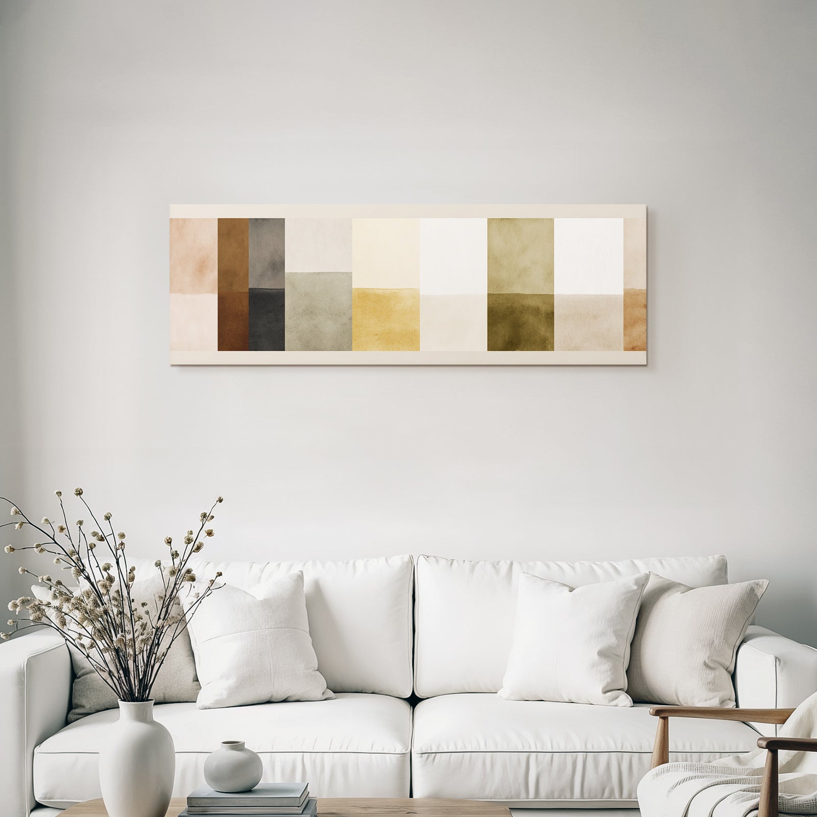 Color palettes watercolors