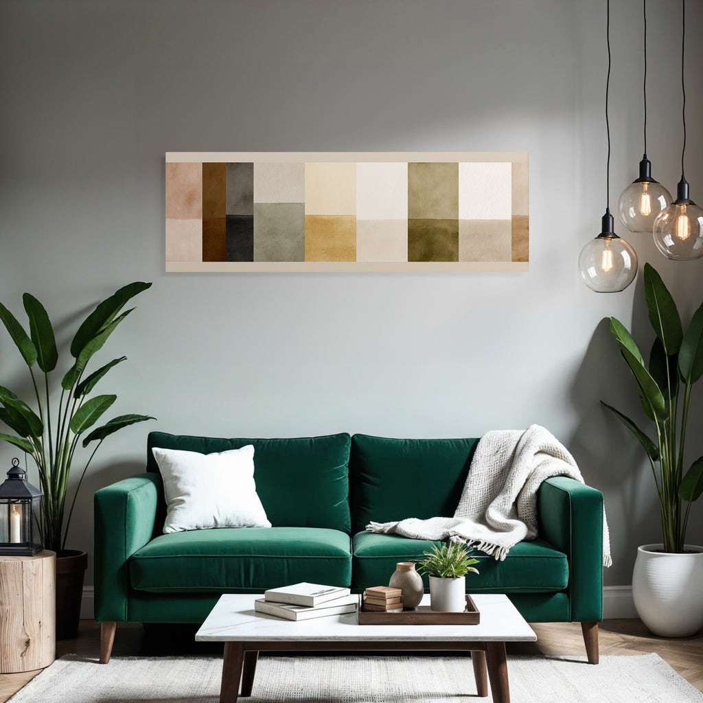 Color palettes watercolors