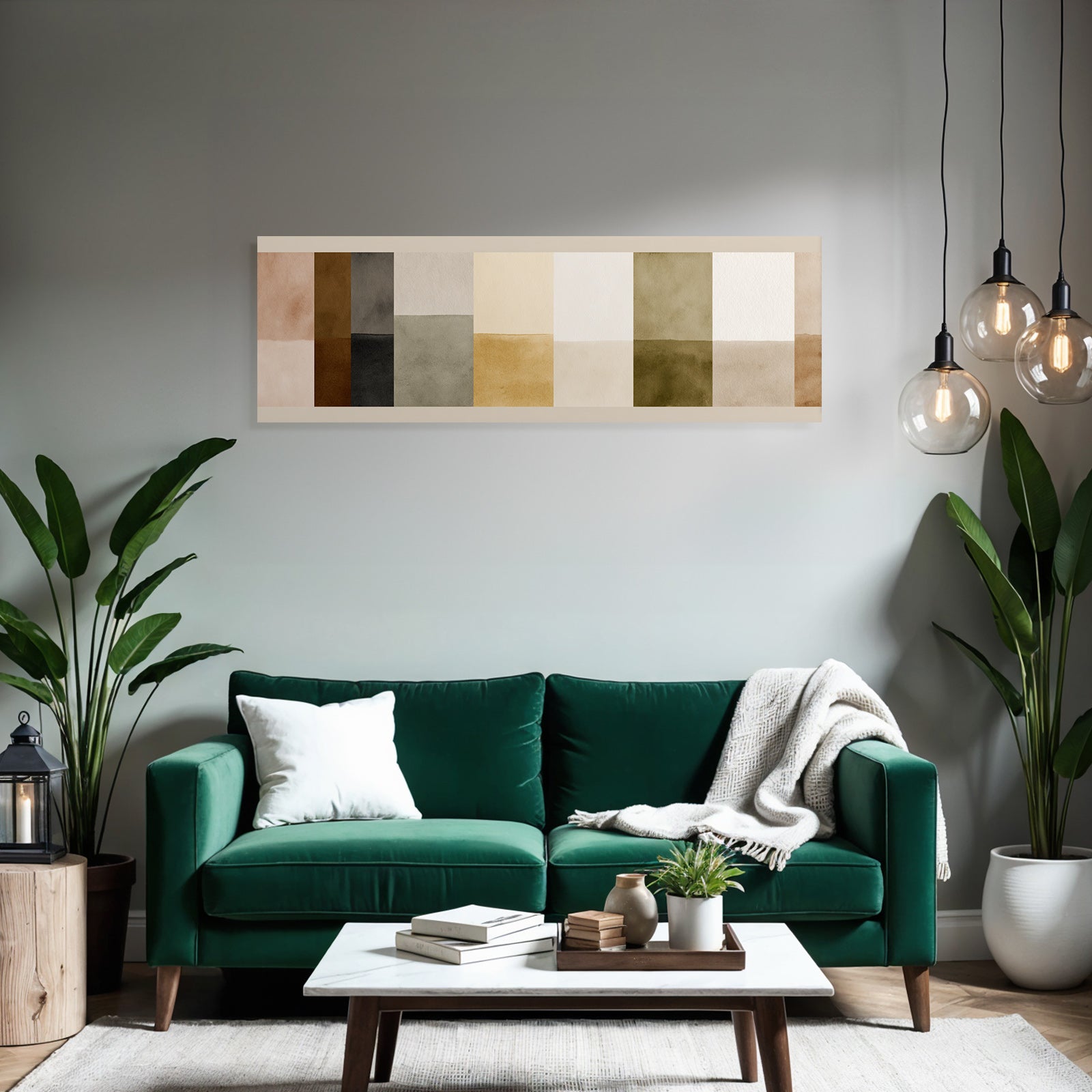 Color palettes watercolors