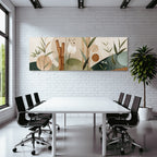 Modern Botanical Plants Abstract Illustration