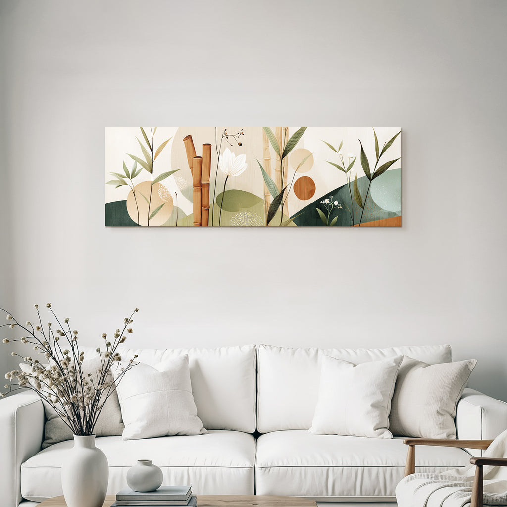 Modern Botanical Plants Abstract Illustration