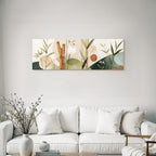 Modern Botanical Plants Abstract Illustration