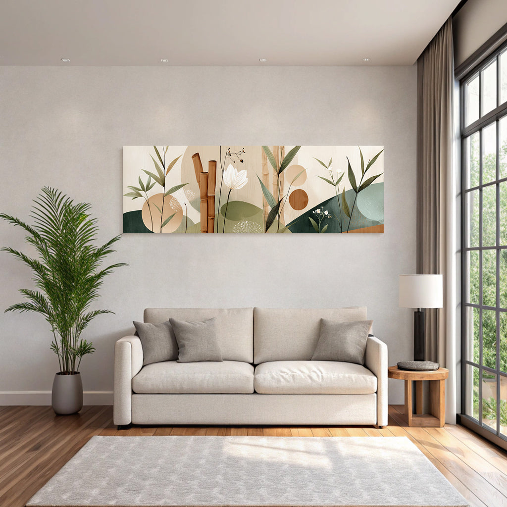 Modern Botanical Plants Abstract Illustration