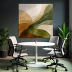 Abstract Design Earthy Colors Natural Landscape
