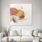 Abstract Design Shapes Muted Color Palette