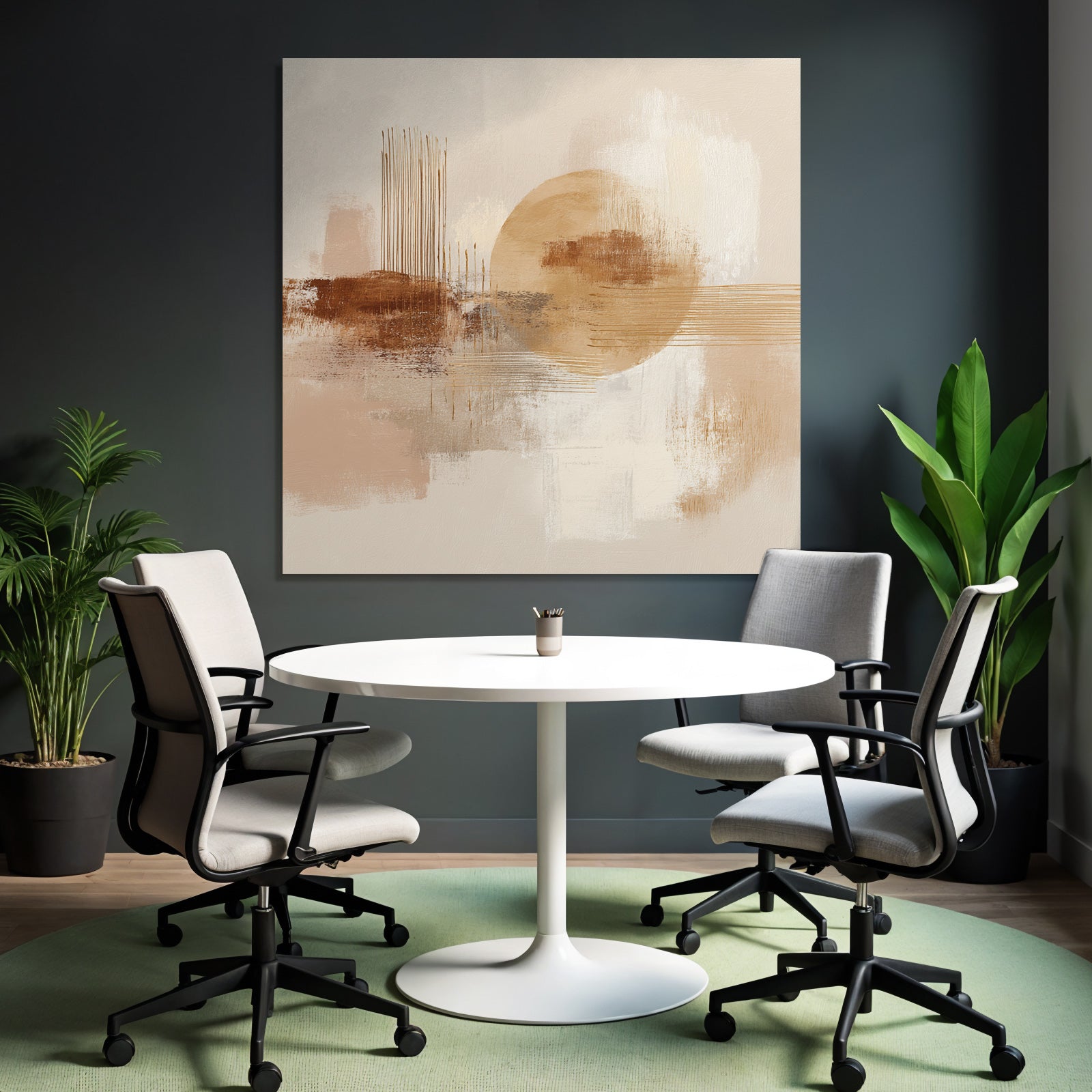 Abstrakte Kunst Sanfte Farben Texturen