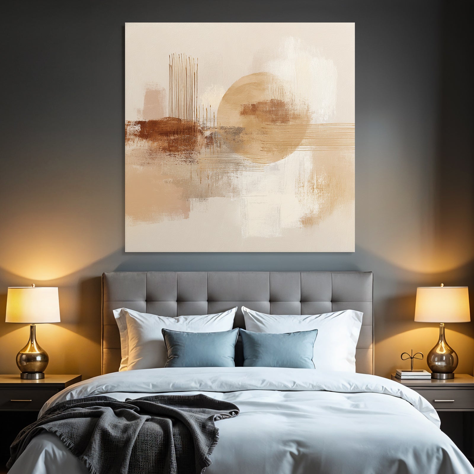 Abstrakte Kunst Sanfte Farben Texturen