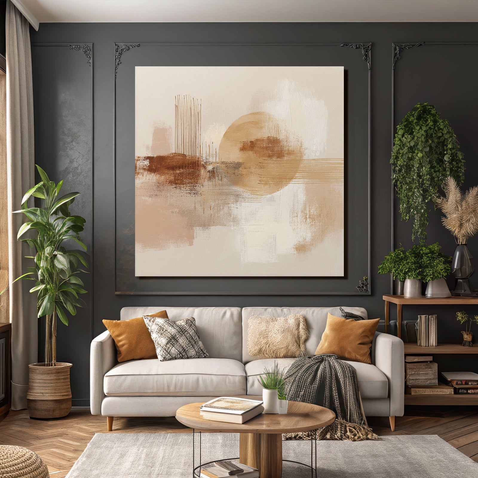 Abstrakte Kunst Sanfte Farben Texturen