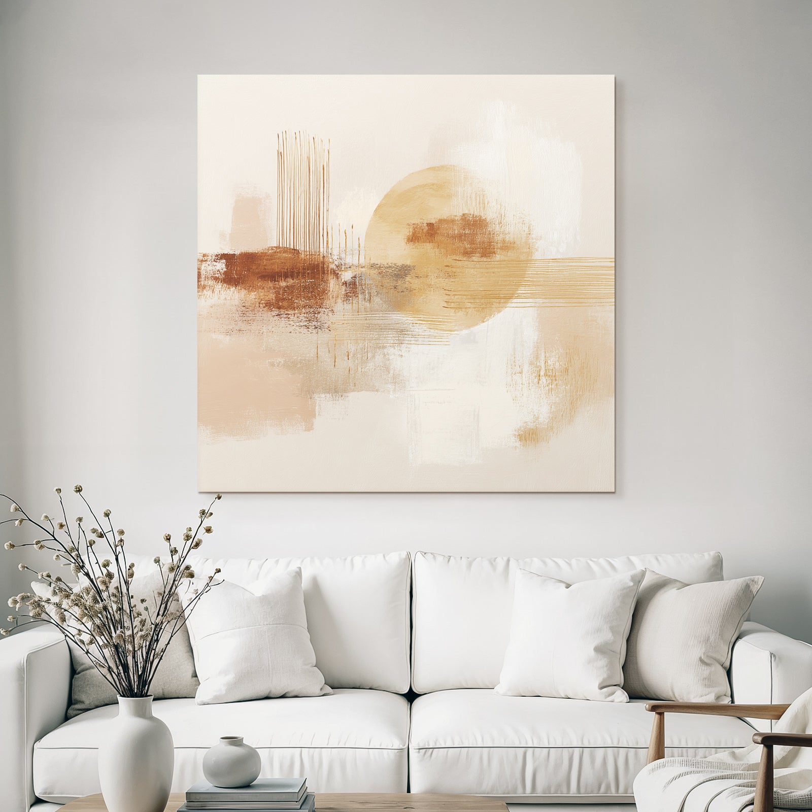 Abstrakte Kunst Sanfte Farben Texturen