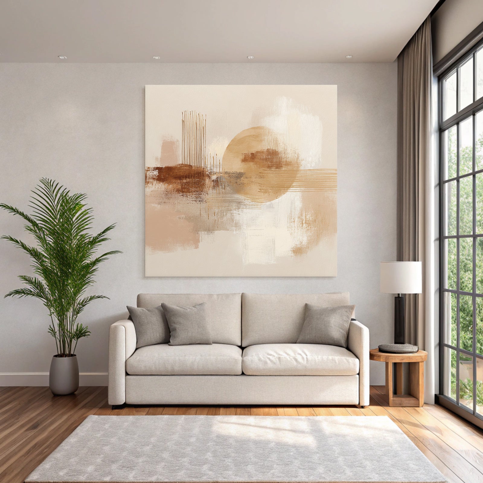 Abstrakte Kunst Sanfte Farben Texturen