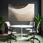 Abstract Artwork Circular Shapes Blended Colors