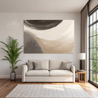 Abstract Artwork Circular Shapes Blended Colors