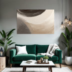 Abstract Artwork Circular Shapes Blended Colors
