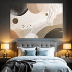 Abstract Design Earthy Tones Shapes Colors
