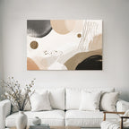 Abstract Design Earthy Tones Shapes Colors