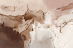 Abstrakte Kunst Beige Weiss Braun | Japandi | Einrichtungsstile