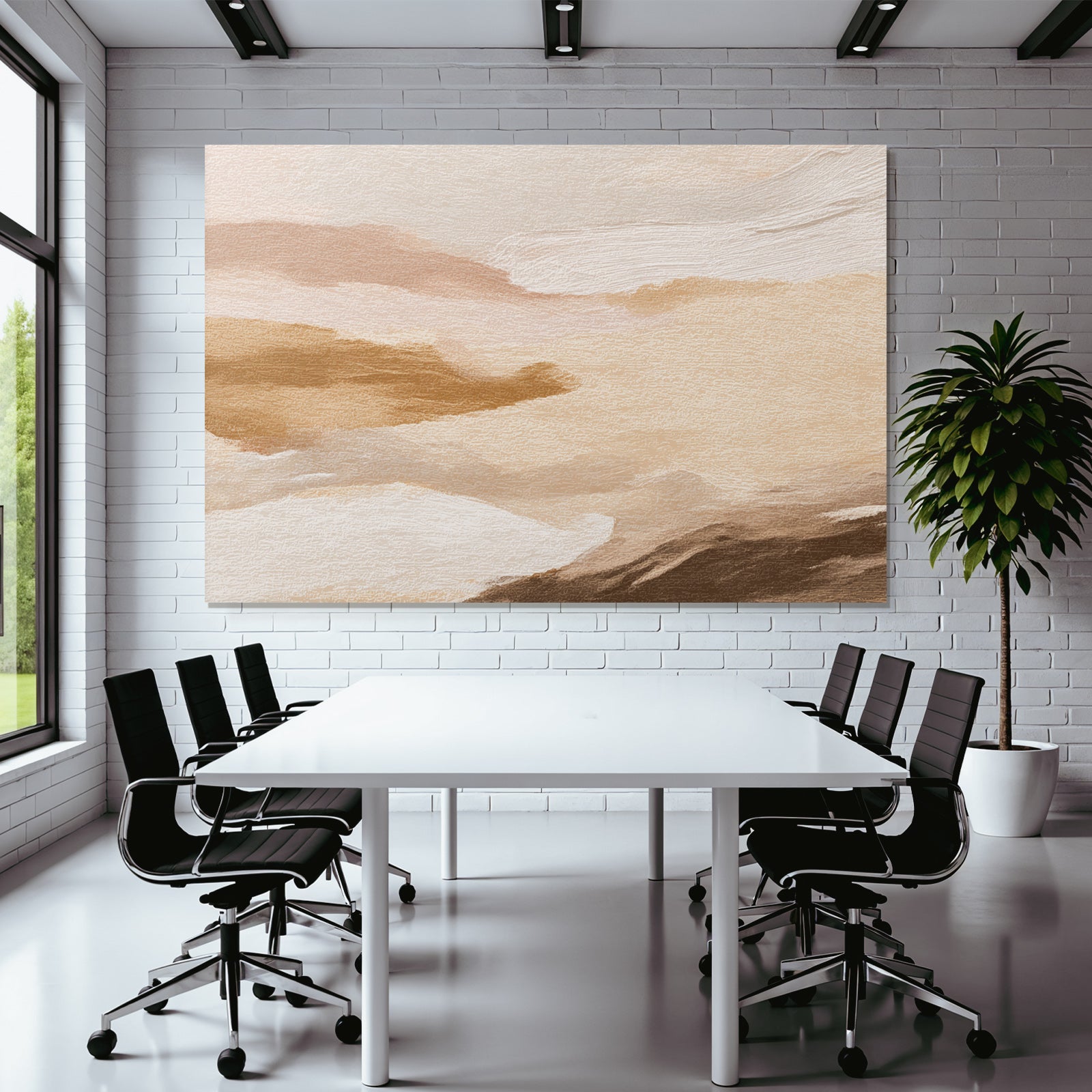 Abstrakte Kunst Sanfte Farben Struktur