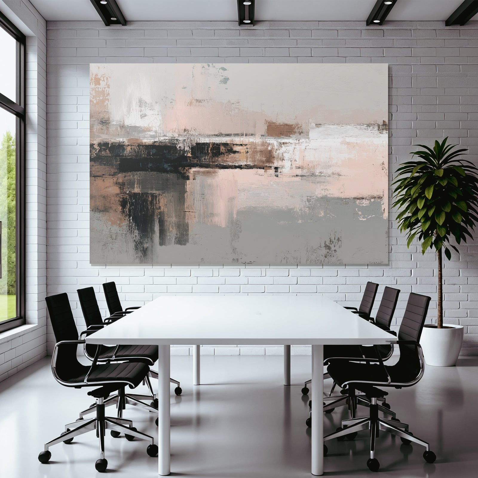 Abstrakte Kunst Sanfte Farben Texturen
