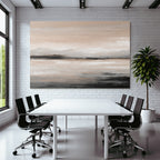 Abstrakte Landschaft Minimalistisches Design
