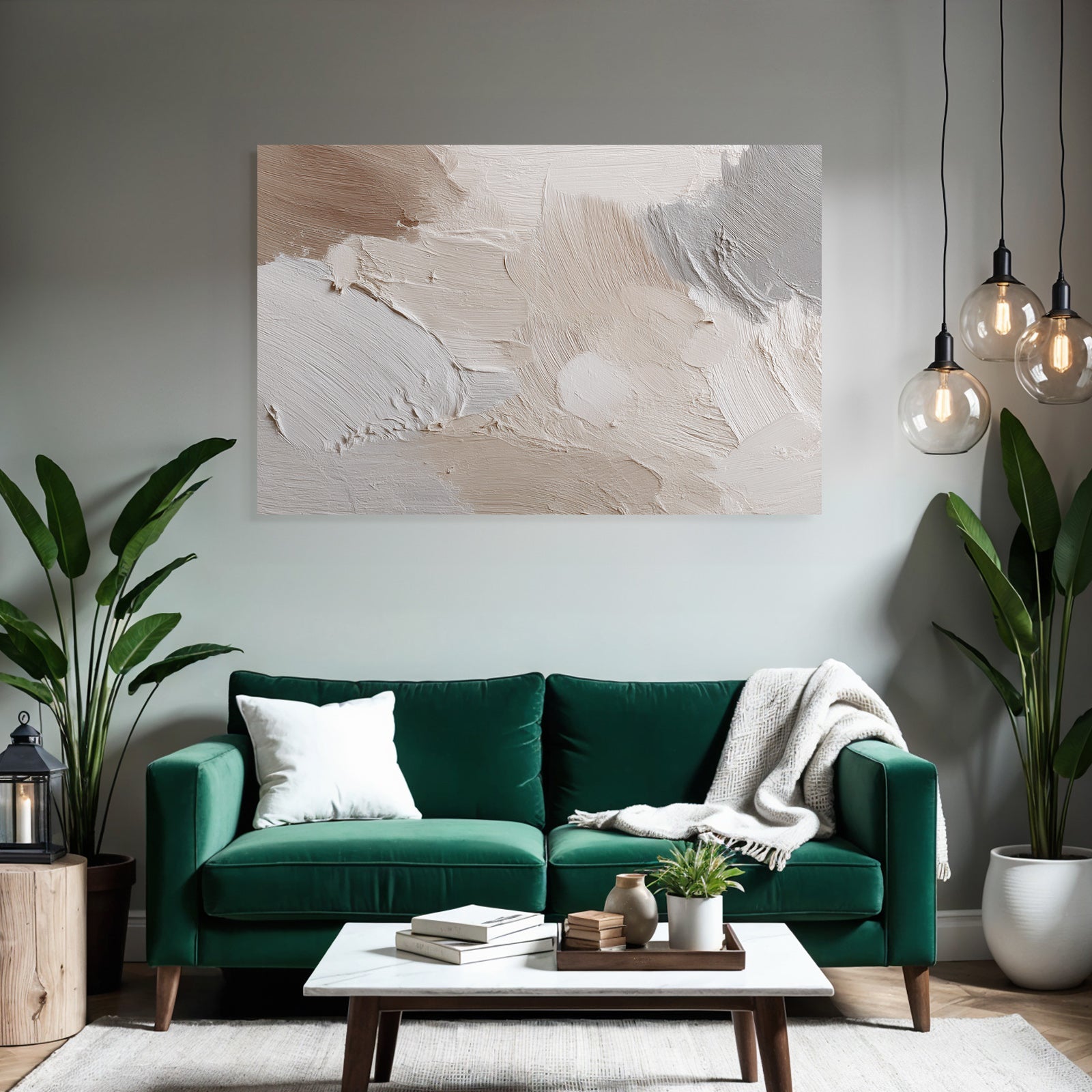 Abstrakte Textur Creme Beige Grau Farbe