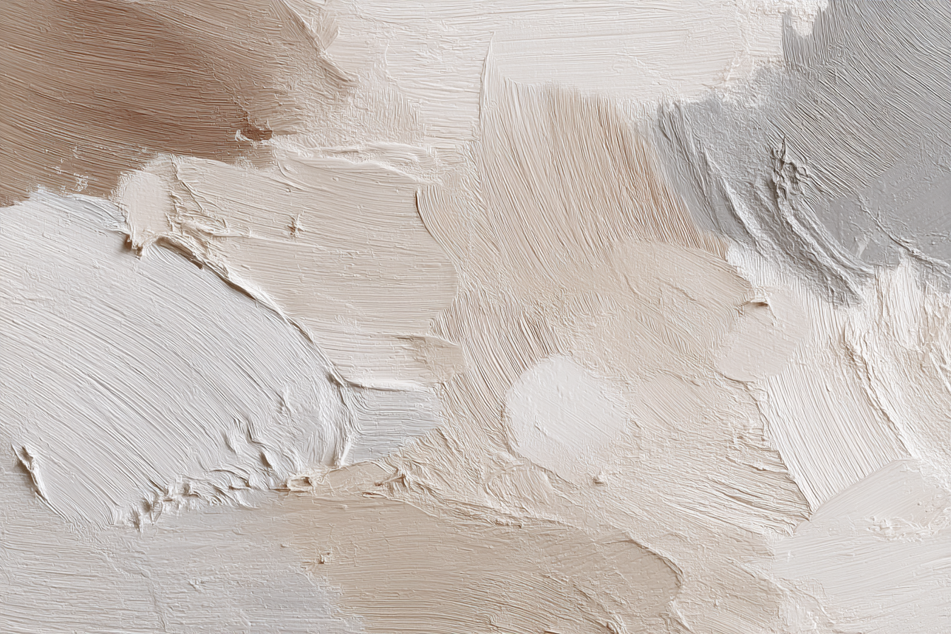 Abstrakte Textur Creme Beige Grau Farbe | Japandi | Einrichtungsstile