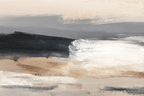 Abstraktes Bild Mit Weichen Farben Grau Beige Und Weiss | Japandi | Einrichtungsstile