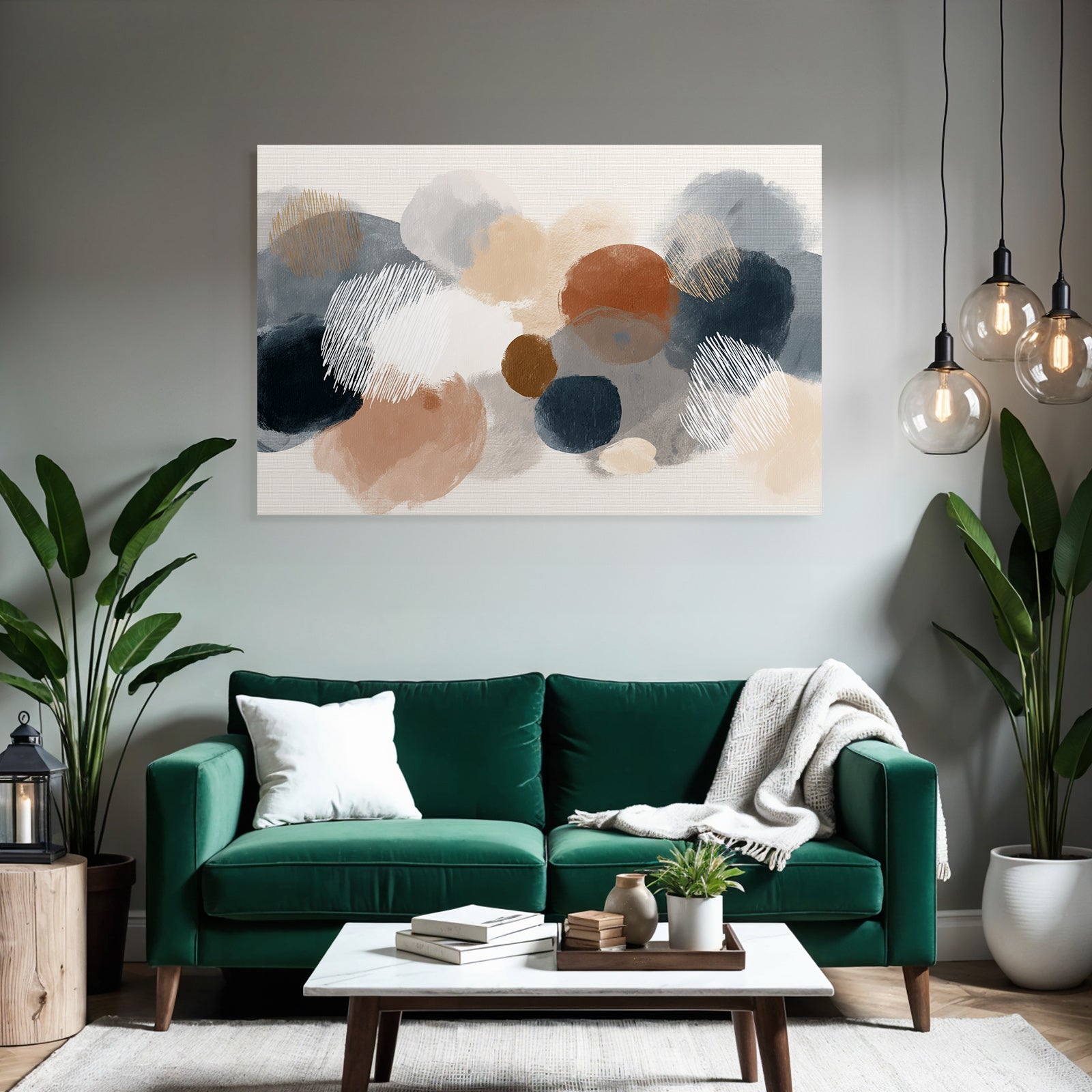 Abstraktes Design Kreisformen Farben Texturierter Hintergrund