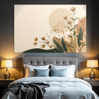 Floral Earthy Abstract Design Natural Atmosphere