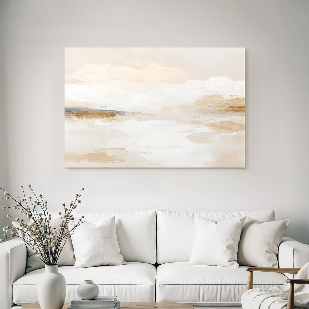 Sanftefarben Abstrakte Malerei Digitale Kunst Ruhige Atmosphaere