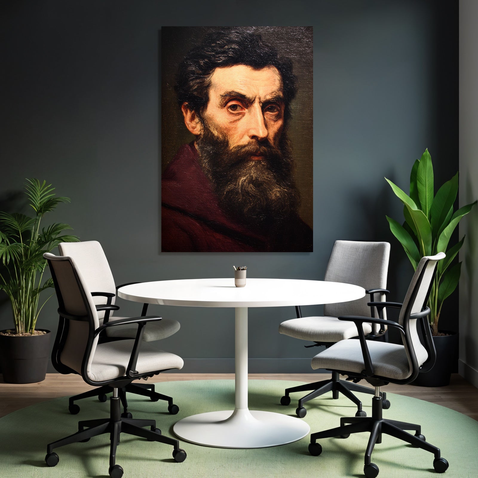 Kunstwerk Portraet