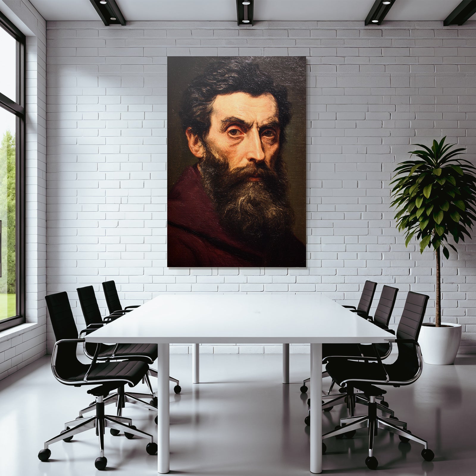 Kunstwerk Portraet