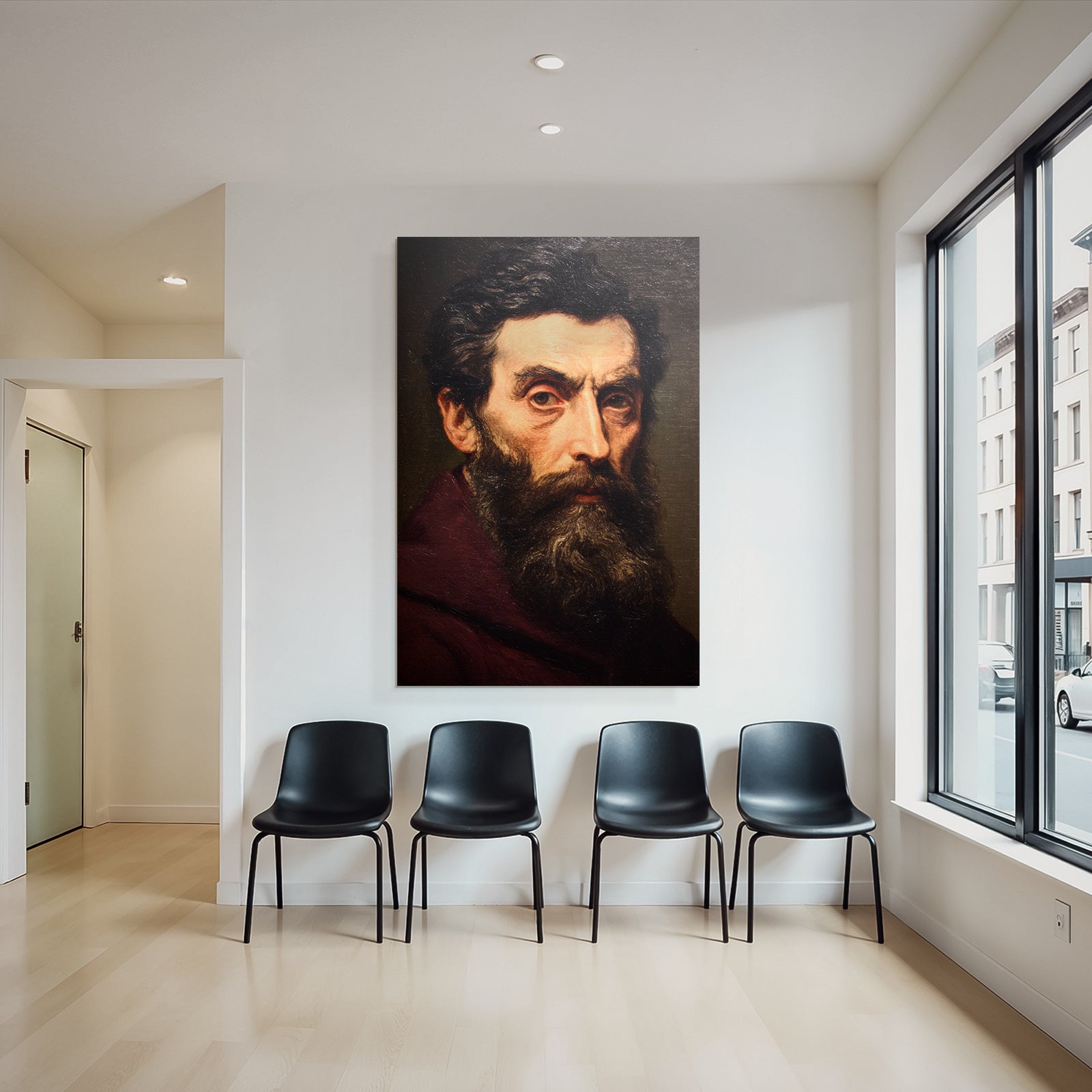 Kunstwerk Portraet
