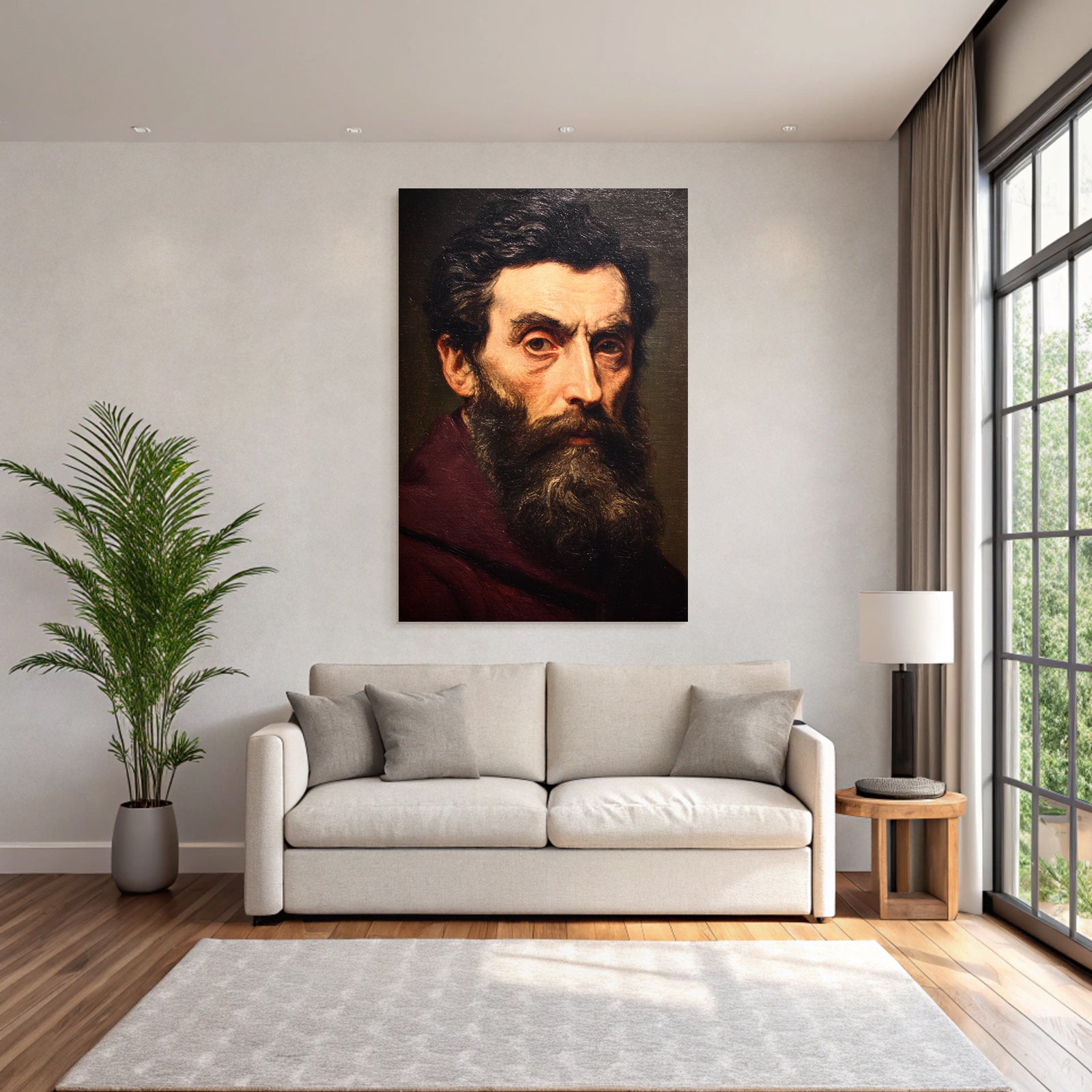 Kunstwerk Portraet
