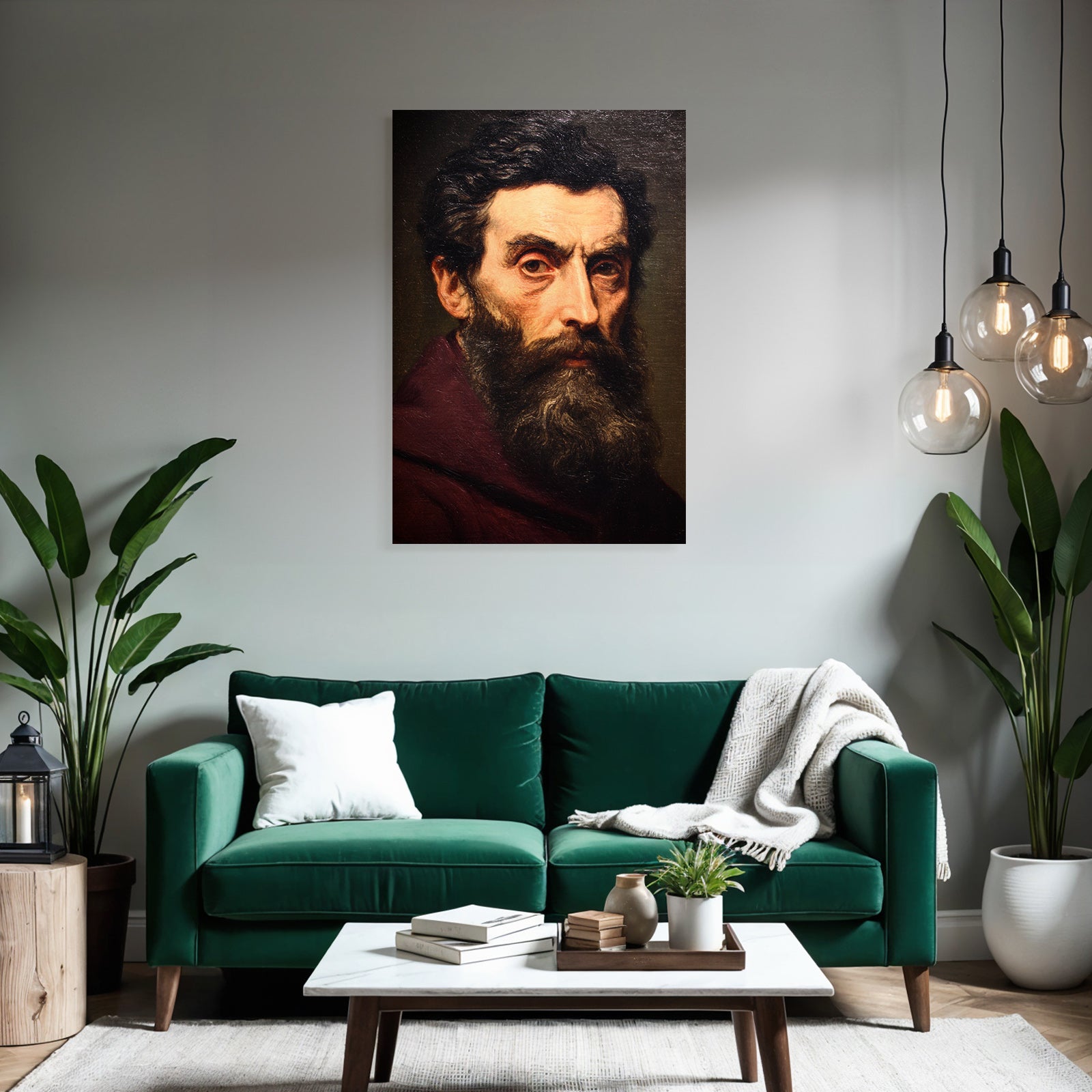 Kunstwerk Portraet