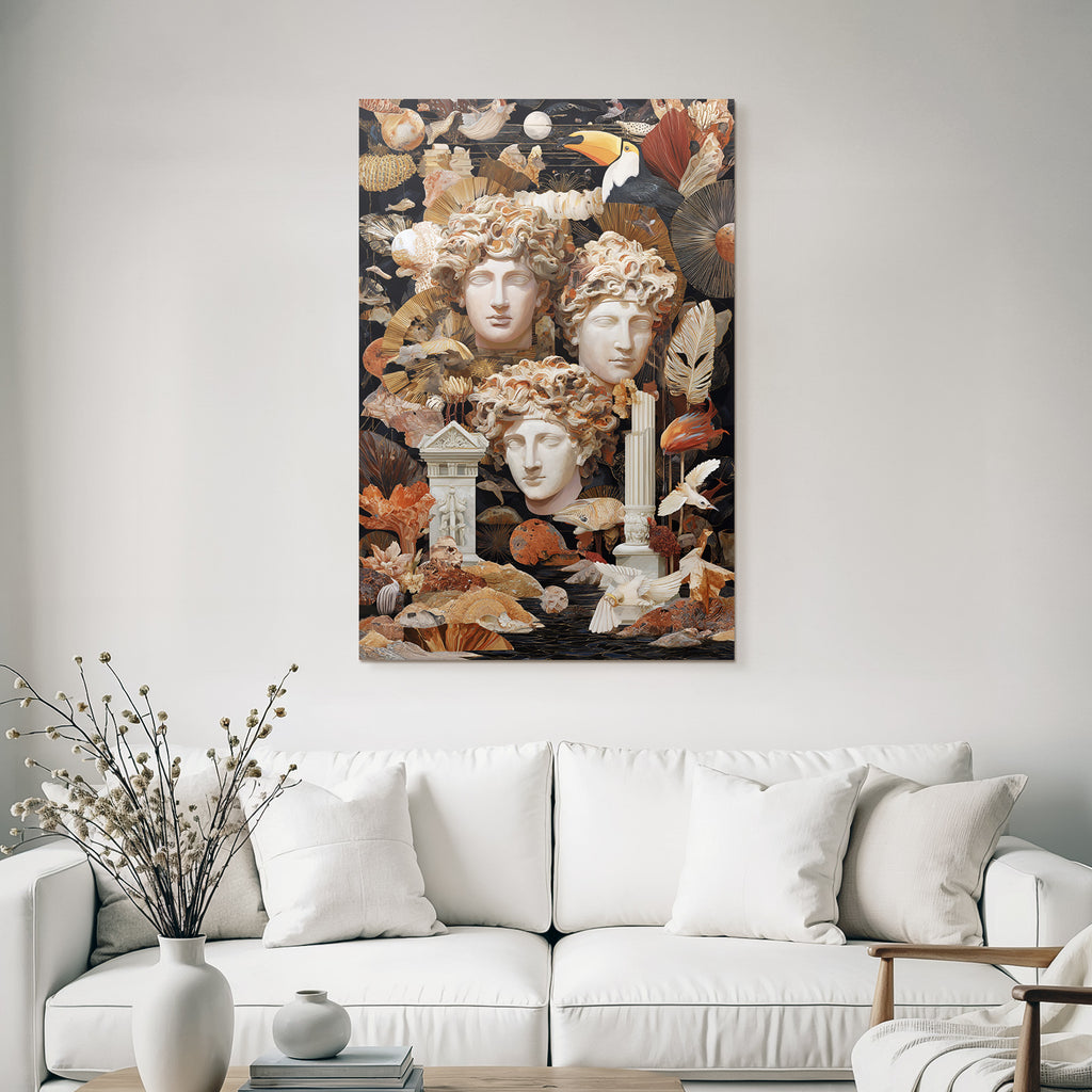 E Buesten Natur Elemente Mythologie Dunkler Hintergrund