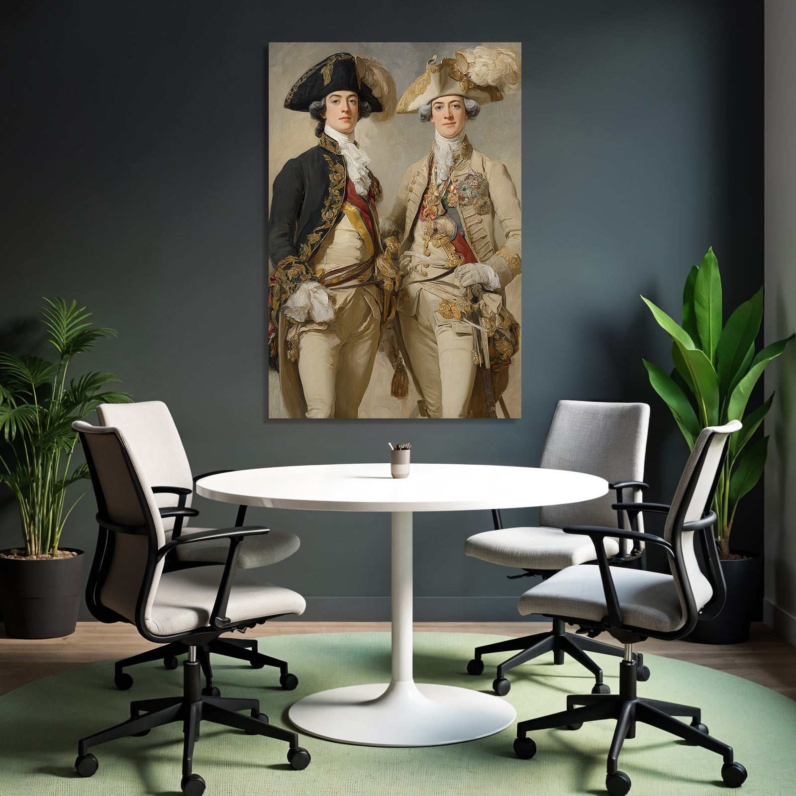 Elegant Gestaltete Historische Militaeruniformen 18 Jahrhundert