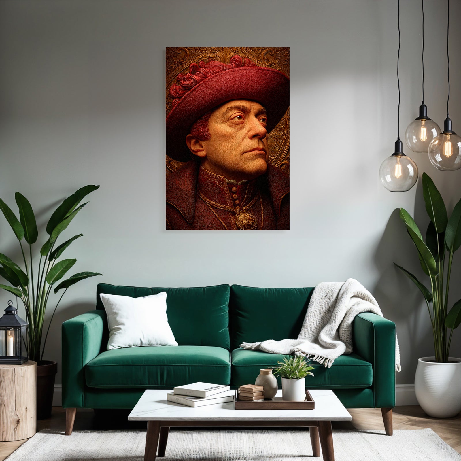 Historische Portrait Kleidung Mit Verzierten Accessoires