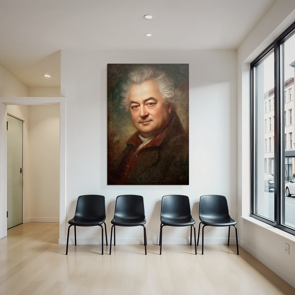 Historisches Portrait Von Einem Mann