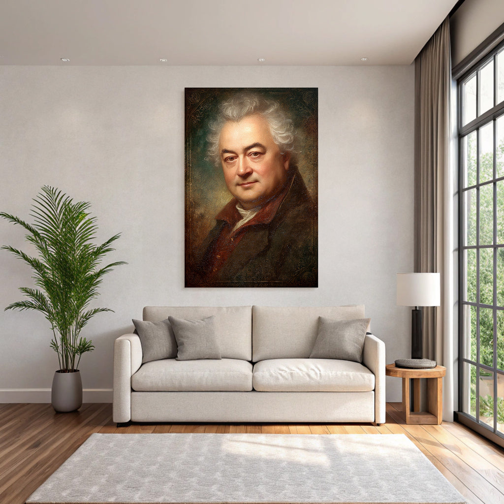 Historisches Portrait Von Einem Mann