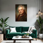 Historisches Portrait Von Einem Mann