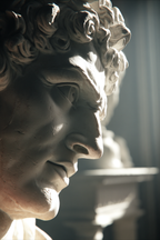 Marmor Statue Portrait Renaissance Detail | Klassisch | Einrichtungsstile