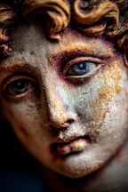Nahaufnahme Des Gesichts E Kunst Skulptur | Klassisch | Einrichtungsstile