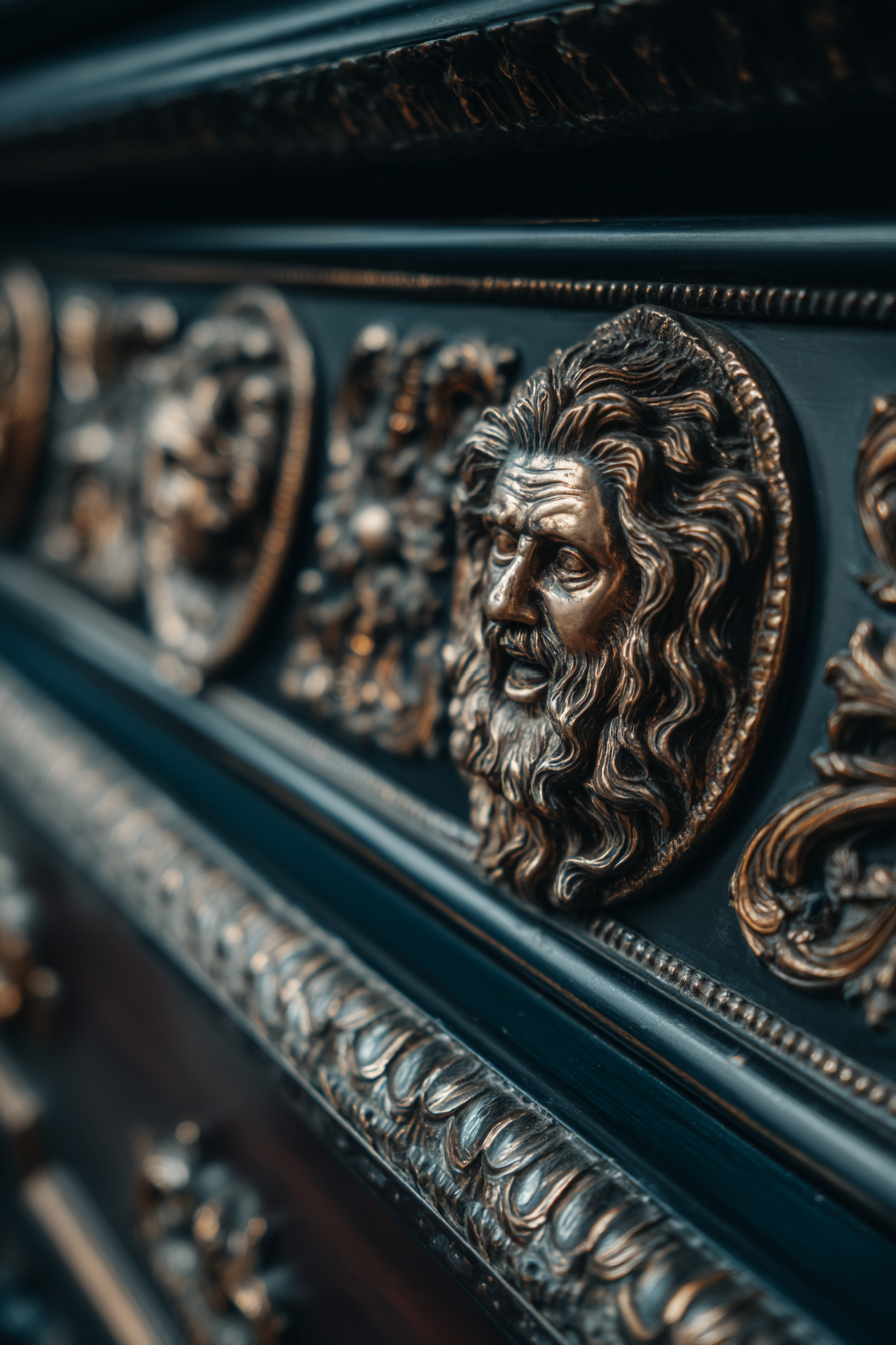 Ornate Decorative Elements Lion Motifs Barocke Stil | Klassisch | Einrichtungsstile