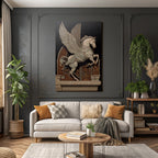 Pegasus Freedom Inspiration Stylized Mythical Creature