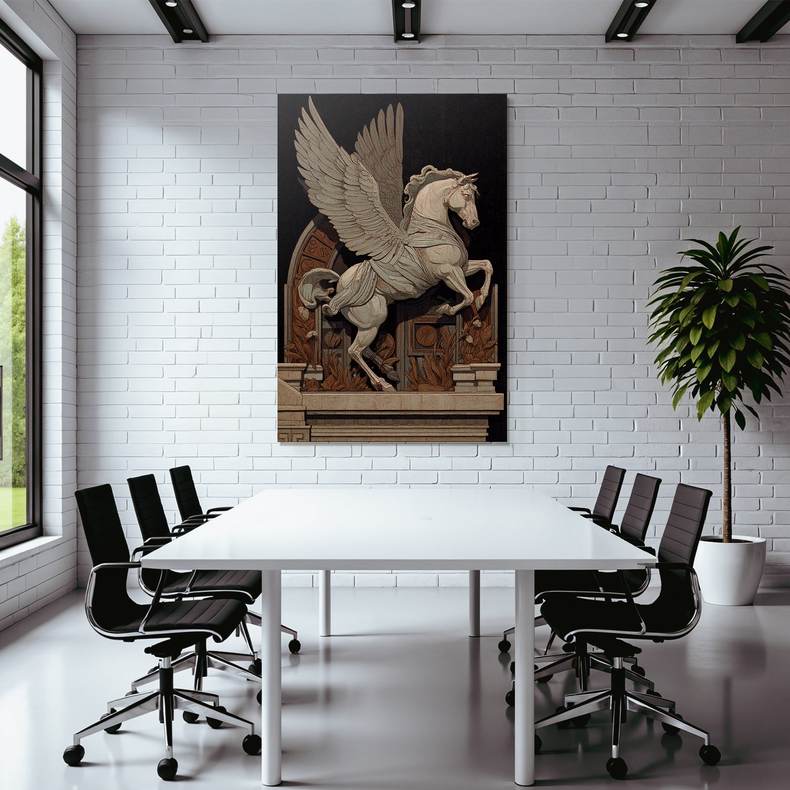 Pegasus Freedom Inspiration Stylized Mythical Creature