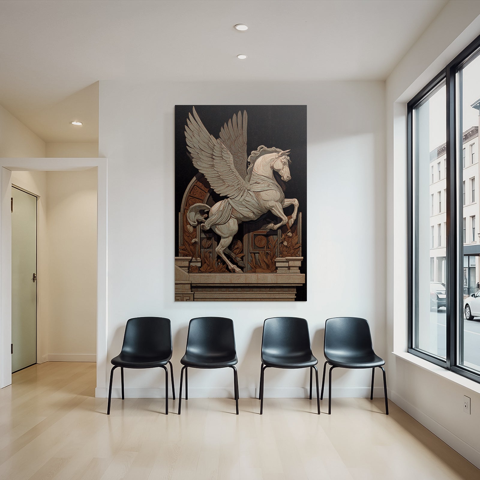 Pegasus Freedom Inspiration Stylized Mythical Creature