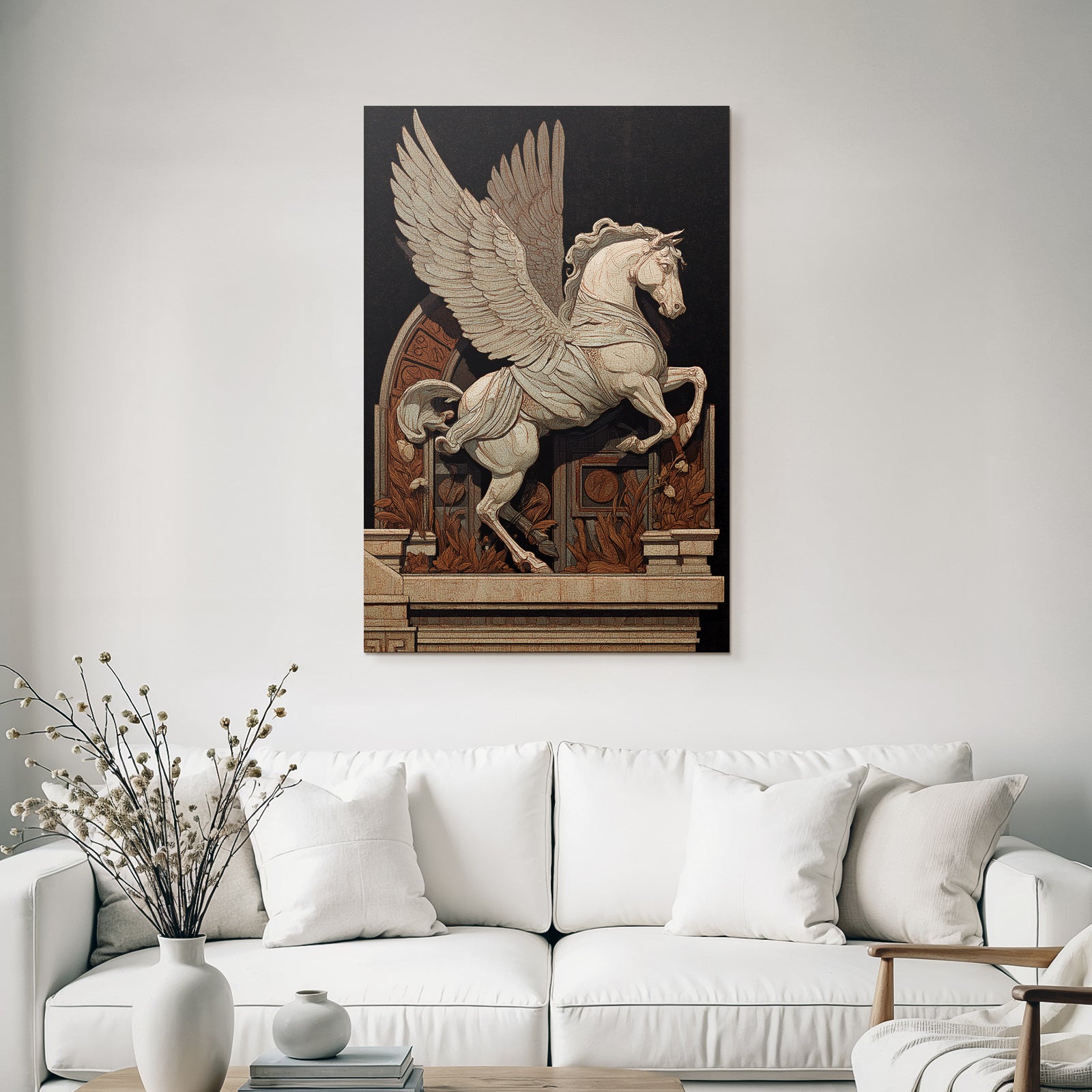 Pegasus Freedom Inspiration Stylized Mythical Creature