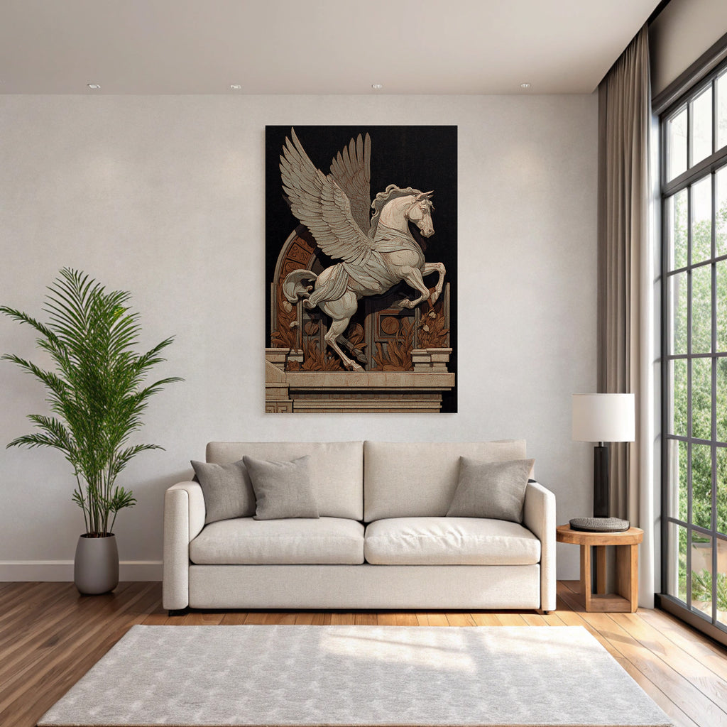 Pegasus Freedom Inspiration Stylized Mythical Creature